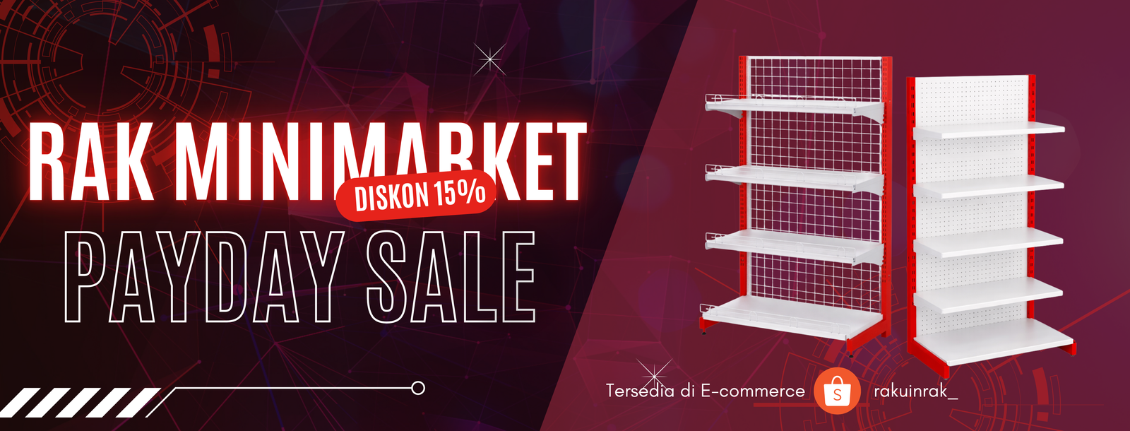 RAK MINIMARKET DISKON 15%