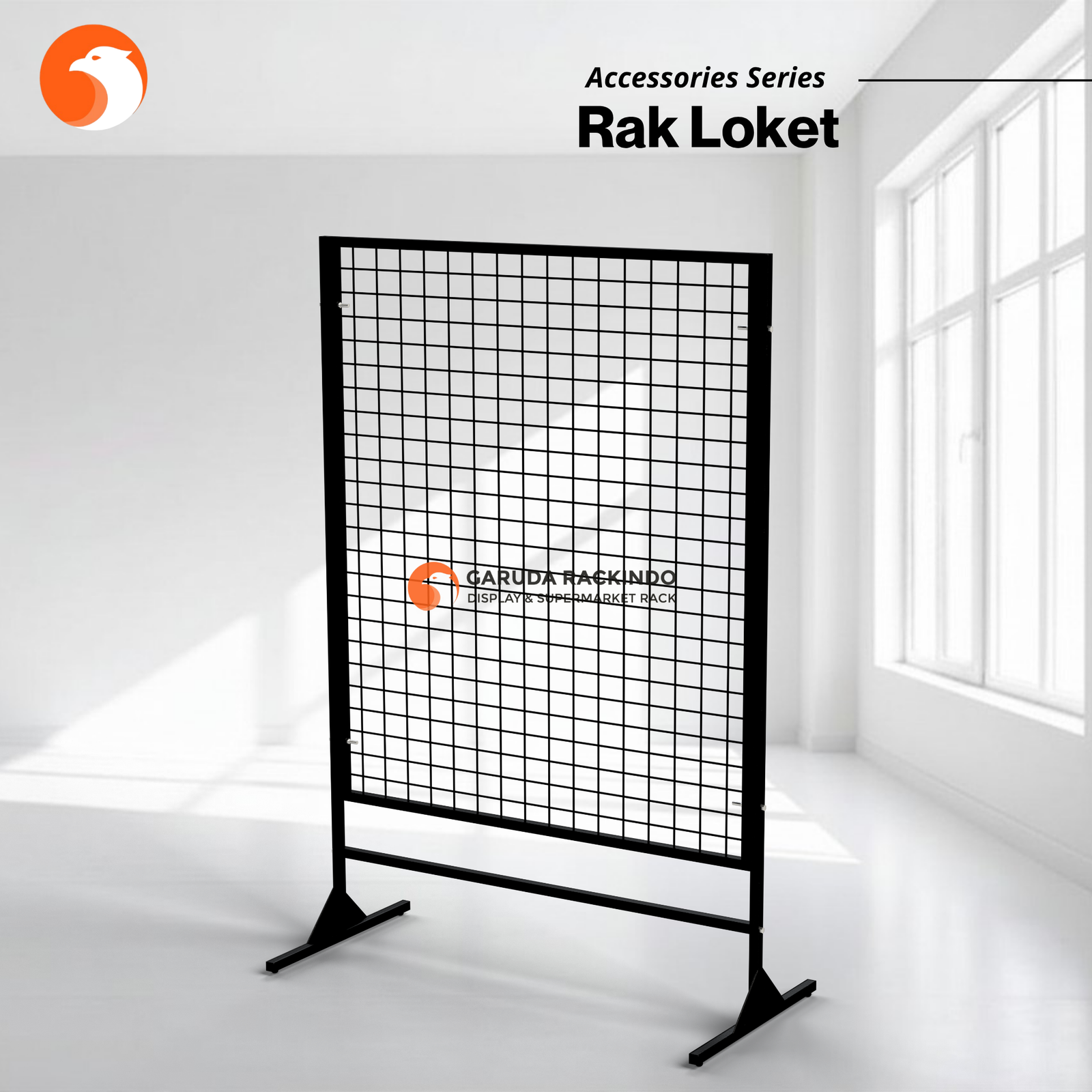 Rak loket - Rak Aksesoris Ram Standing